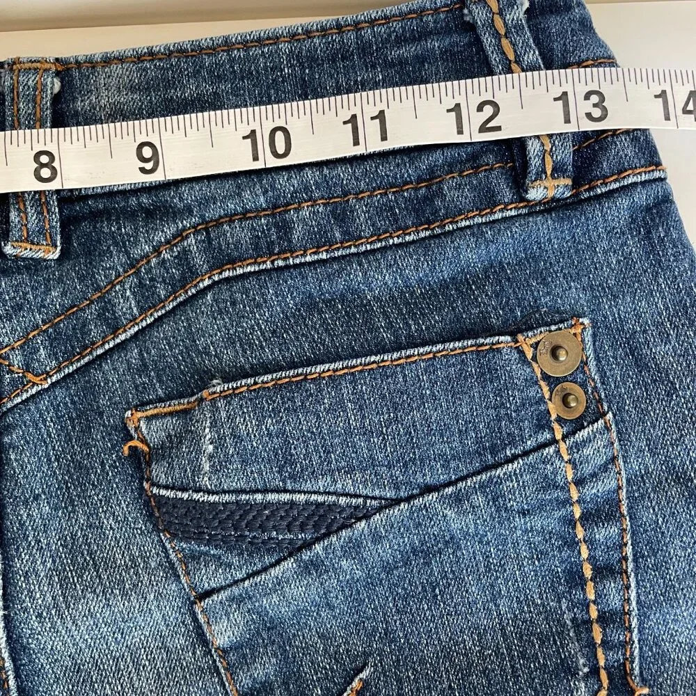 Epic Threads Girls Denim Jean Bermuda Shorts Size 12